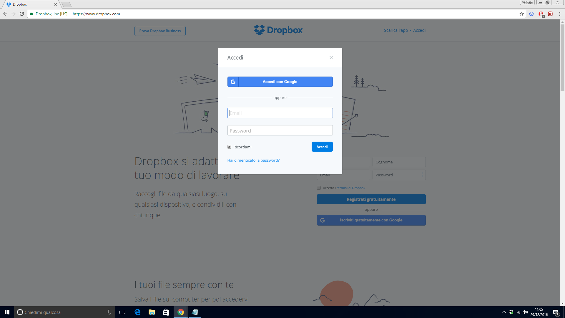 Guida dropbox 1