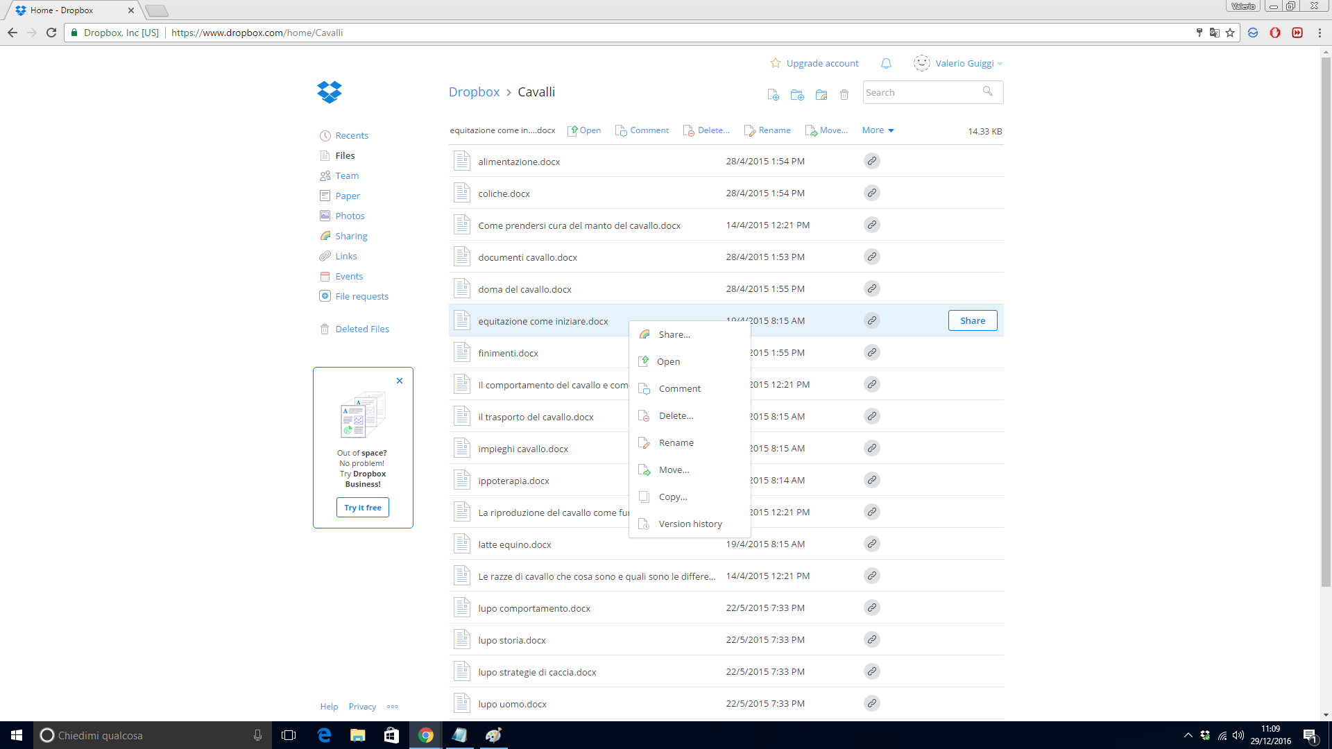 Guida dropbox 3