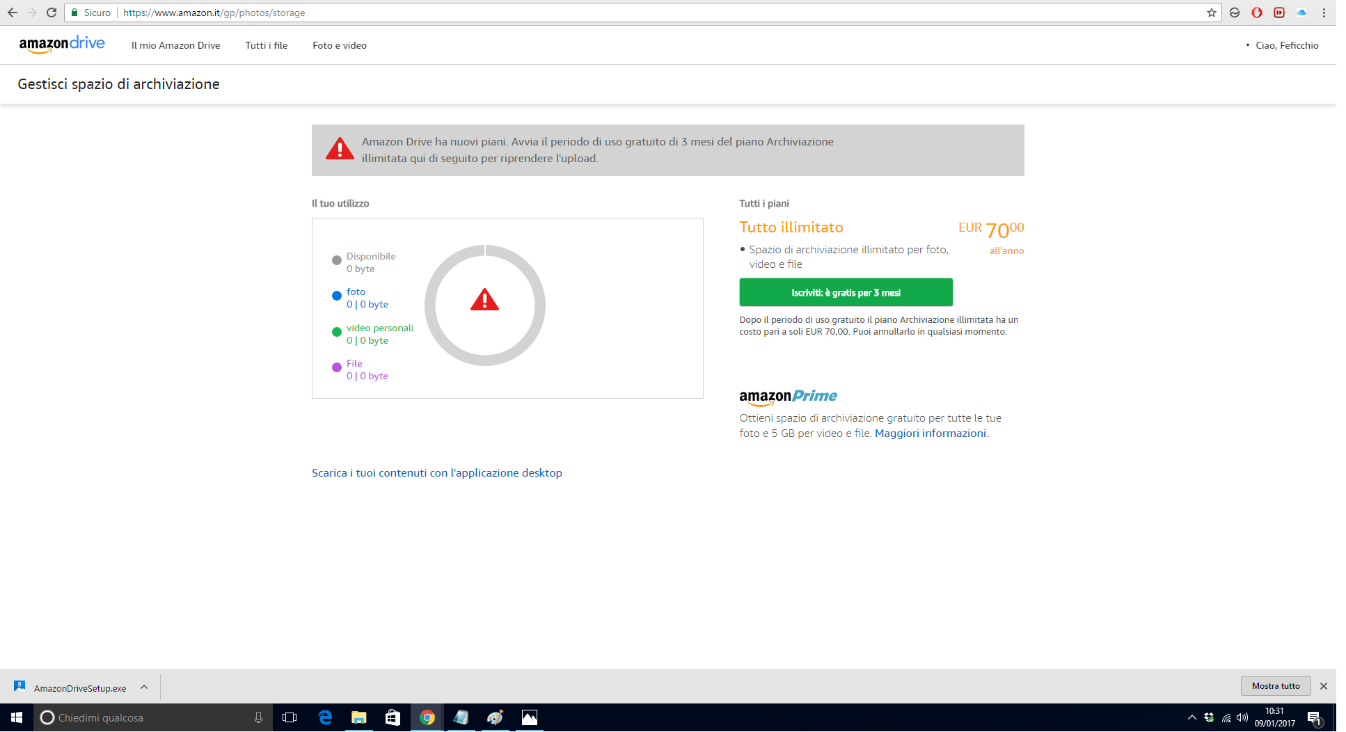 Amazon cloud guida 6