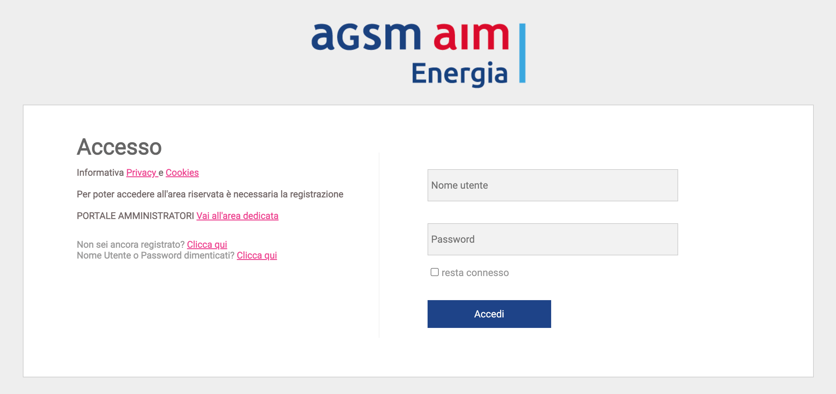 Agsm login