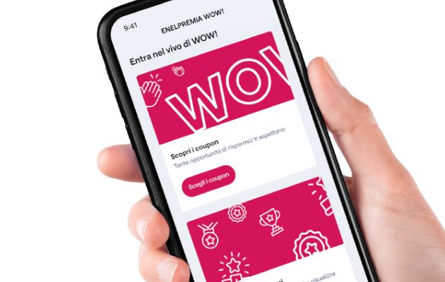 Enel premia wow app