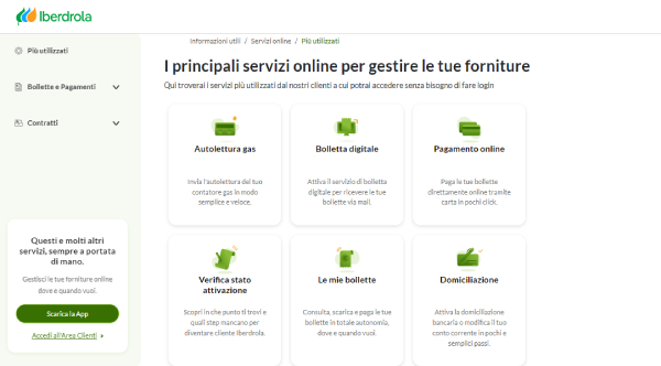Iberdola servizio clienti