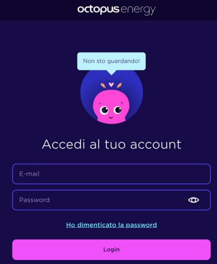 Octopus energy login